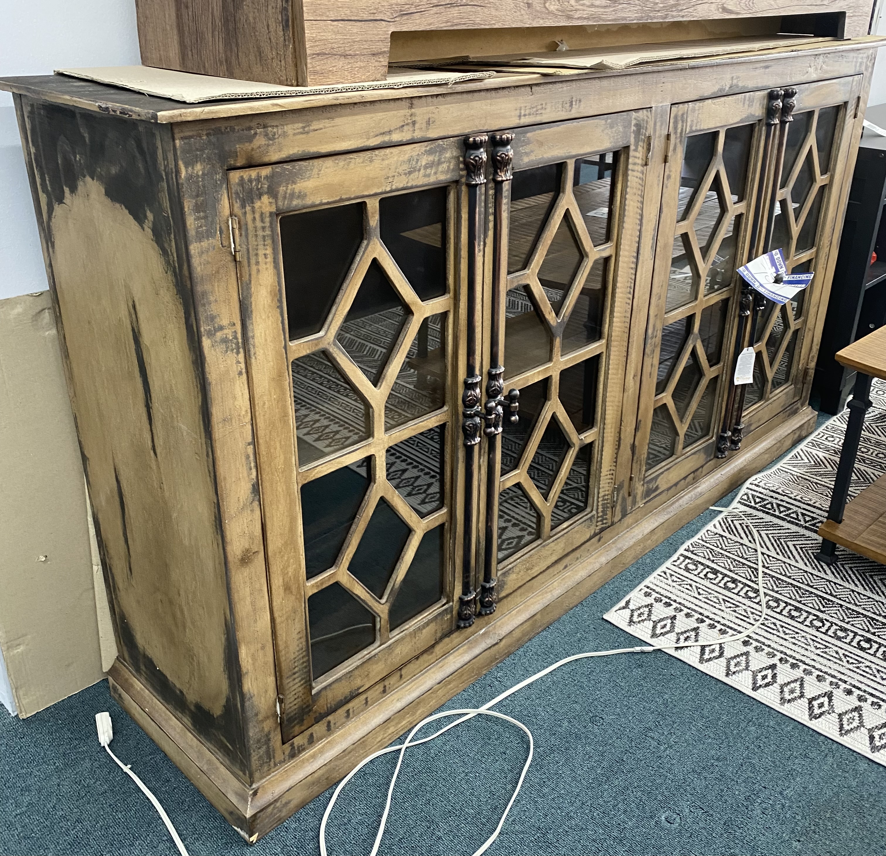 Vintage Accent Cabinet/Entertainment Center image 1